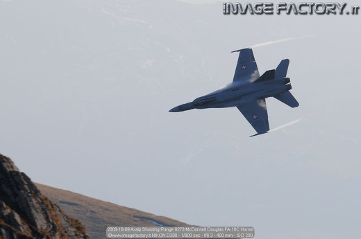 2008-10-09 Axalp Shooting Range 0273 McDonnell Douglas FA-18C Hornet